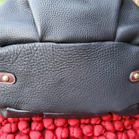 Black Leather Prada Two Way Satchel Handbag - Picture 6 of 8